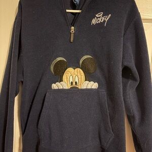 Vintage Mickey Mouse Navy Sweater